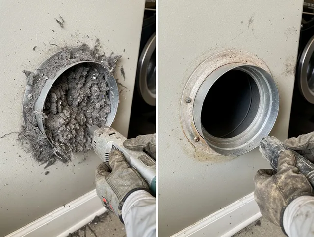 Professional clogged vent cleaning by Covina Dryer Vent Cleaning in Covina