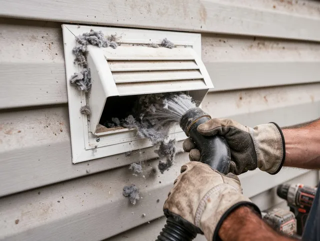 Professional dryer vent cleaning by Covina Dryer Vent Cleaning in Covina
