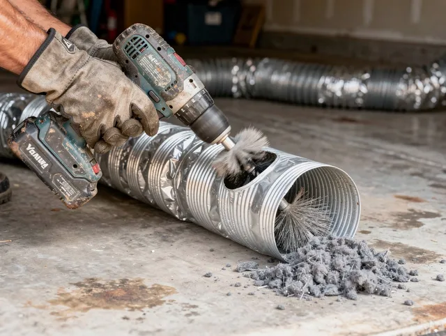 Professional duct cleaning by Covina Dryer Vent Cleaning in Covina