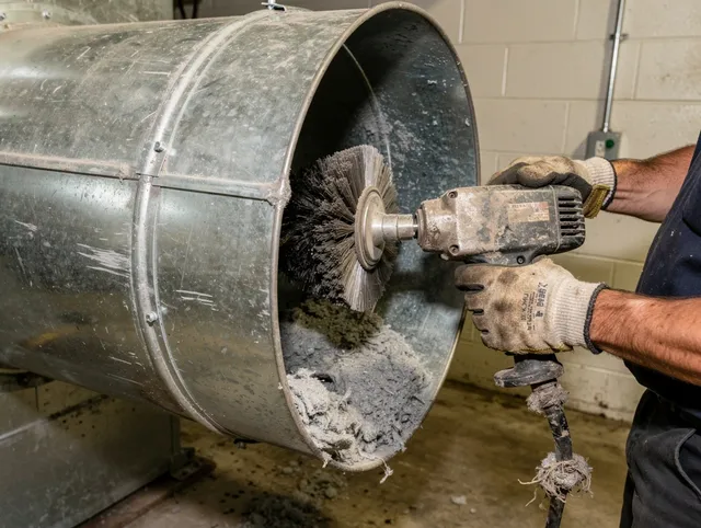 Industrial-grade dryer vent cleaning by Covina Dryer Vent Cleaning in Covina